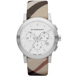 Acheter Montre Homme Burberry The City Nova Check BU9357 Chronographe