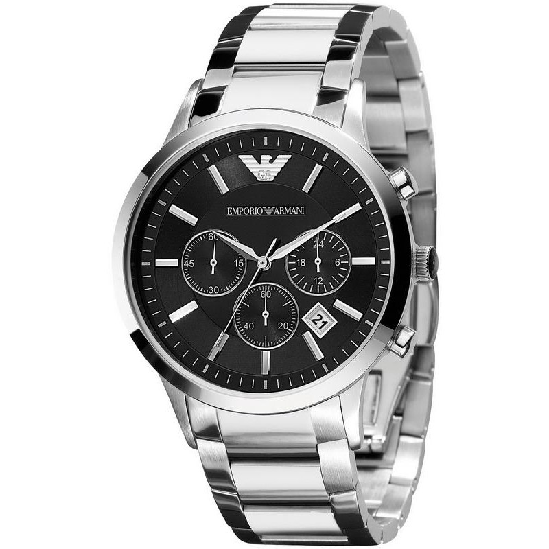 Schat merknaam cascade Emporio Armani Men's Watch Renato AR2434 Chronograph - New Fashion Jewels