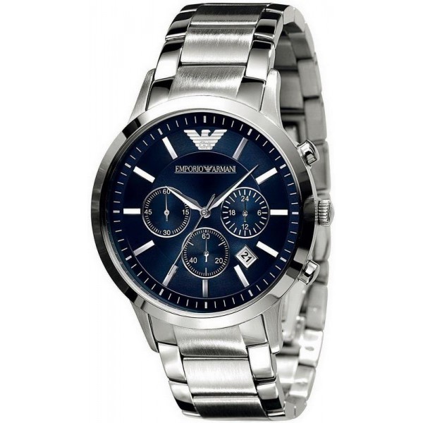 Chronograph Watch - AR2448 Armani Jewels Fashion New Emporio Men\'s Renato