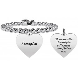 Kidult Ladies Bracelet Symbols Letter V 231555V - New Fashion Jewels