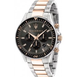 Reloj Maserati Sfida Hombre Cronógrafo Negro R8873640011