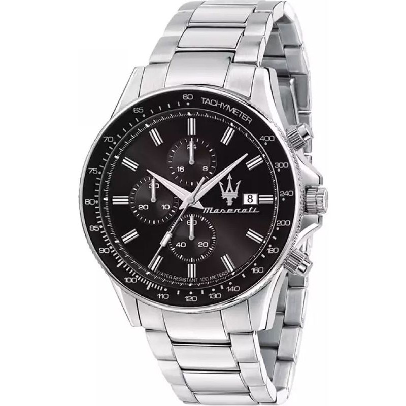 Reloj Maserati Sfida Hombre Cronógrafo Negro R8873640011
