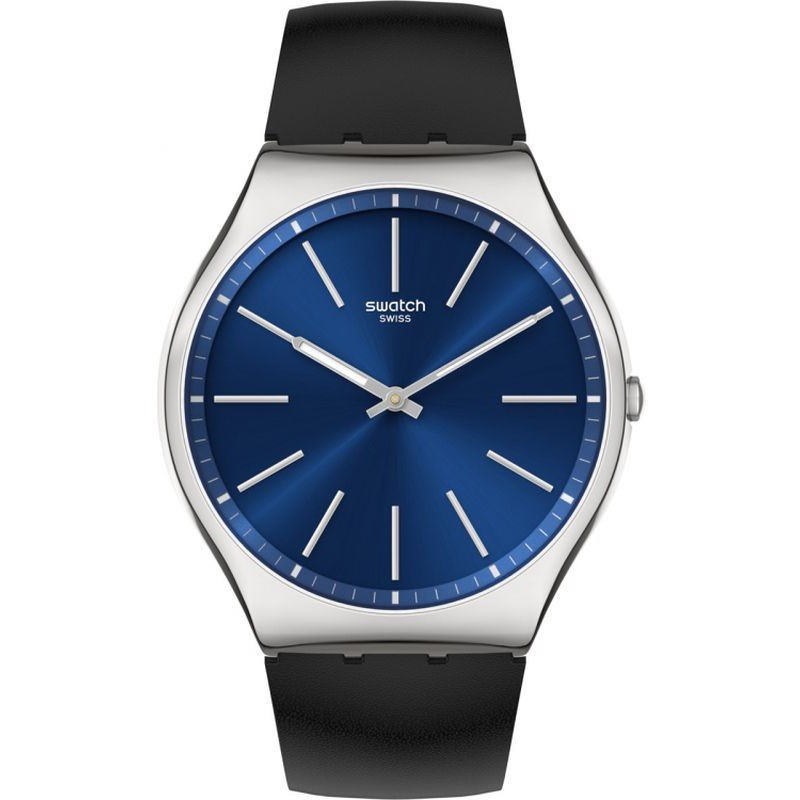 Reloj Swatch Hombre Skin Irony Formal Blue 42 SS07S125 - Joyería de Moda