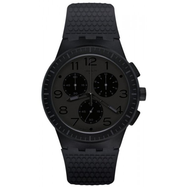 Buy Swatch Unisex Watch Chrono Plastic Piege SUSB104