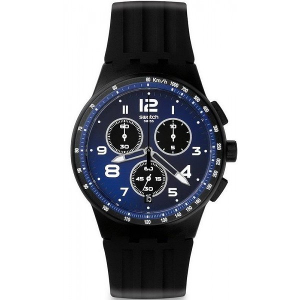 Buy Swatch Unisex Watch Chrono Plastic Nitespeed SUSB402