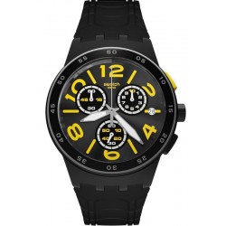 Swatch Unisex Watch Chrono Plastic Pneumatic SUSB412