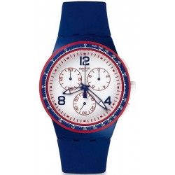 Swatch Unisex Watch Chrono Plastic Fast Server SUSZ100